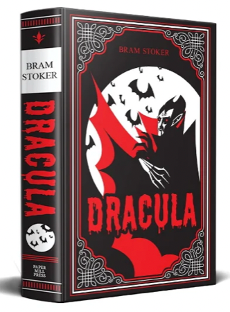 Dracula by Bram Stoker 2018 Paper Mill Press Suede Cover w/Ribbon Marker