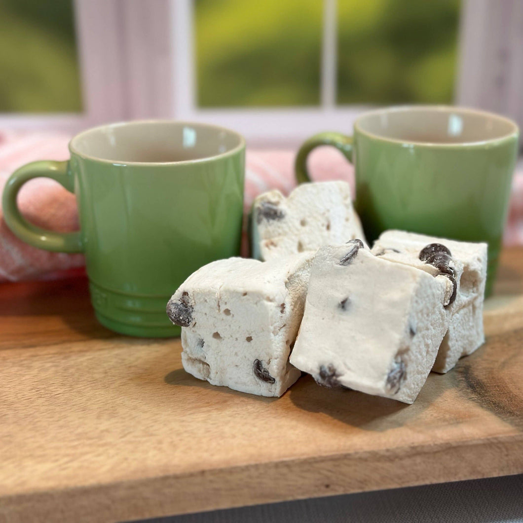 Chocolate Chip Cookie Dough Marshmallows