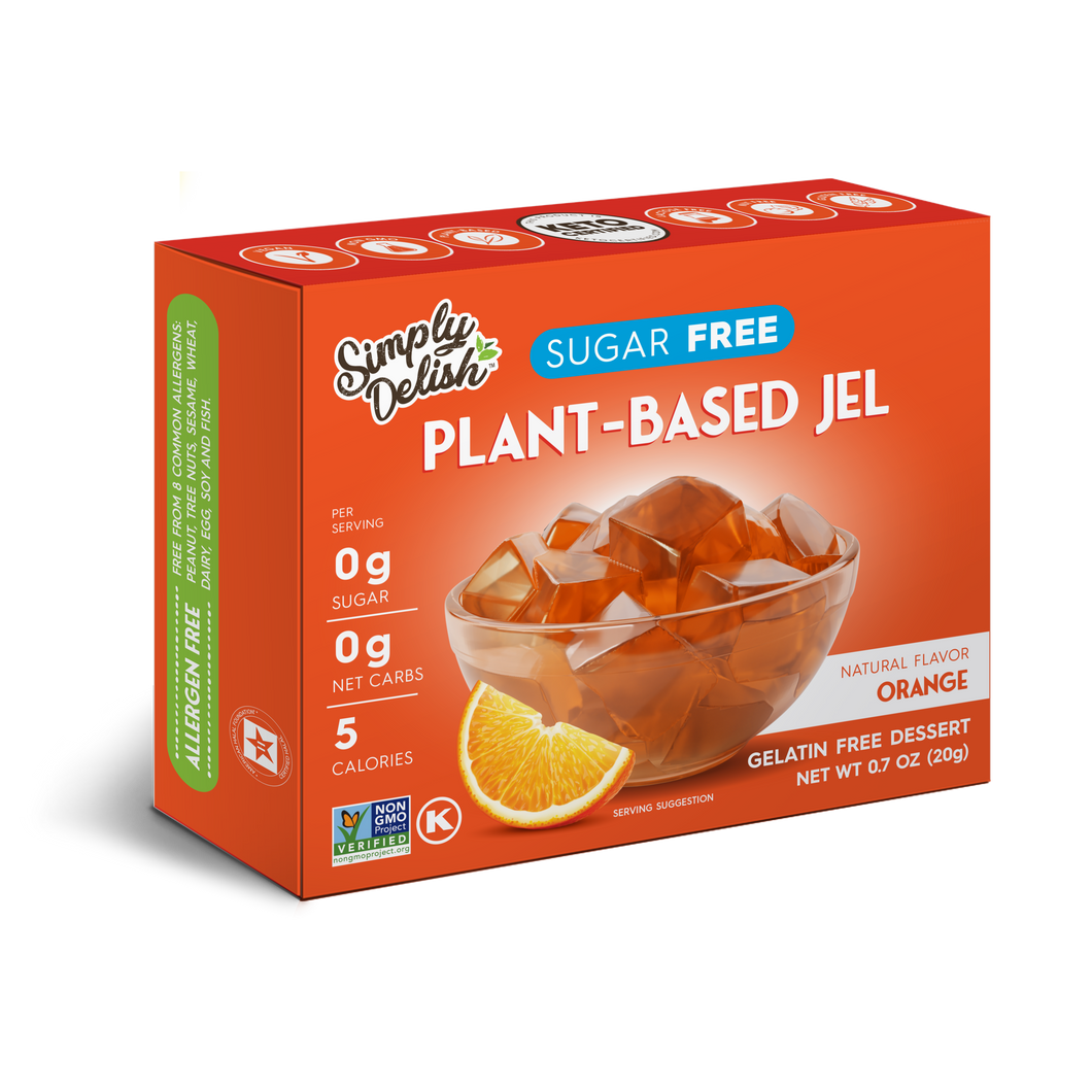 Orange Jel Dessert