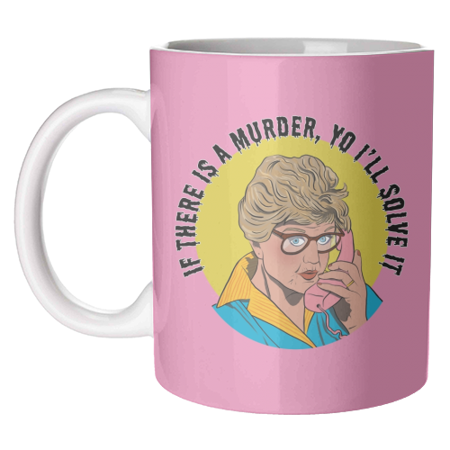 Mugs, Murder She Wrote Mash up by Niomi Fogden